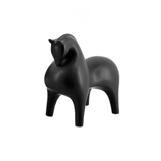 Escultura Cavalo preto