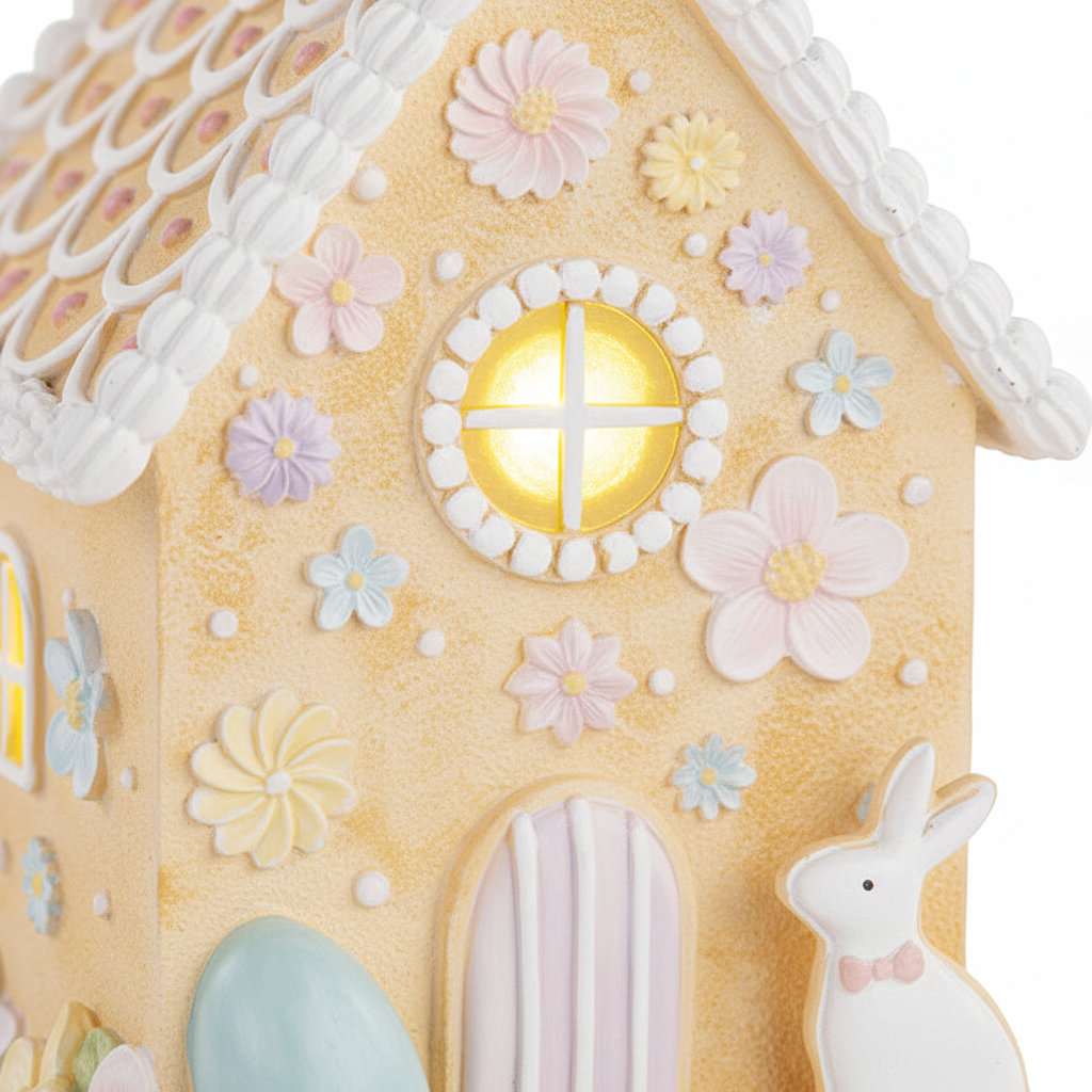 Detalhe da janela com LED