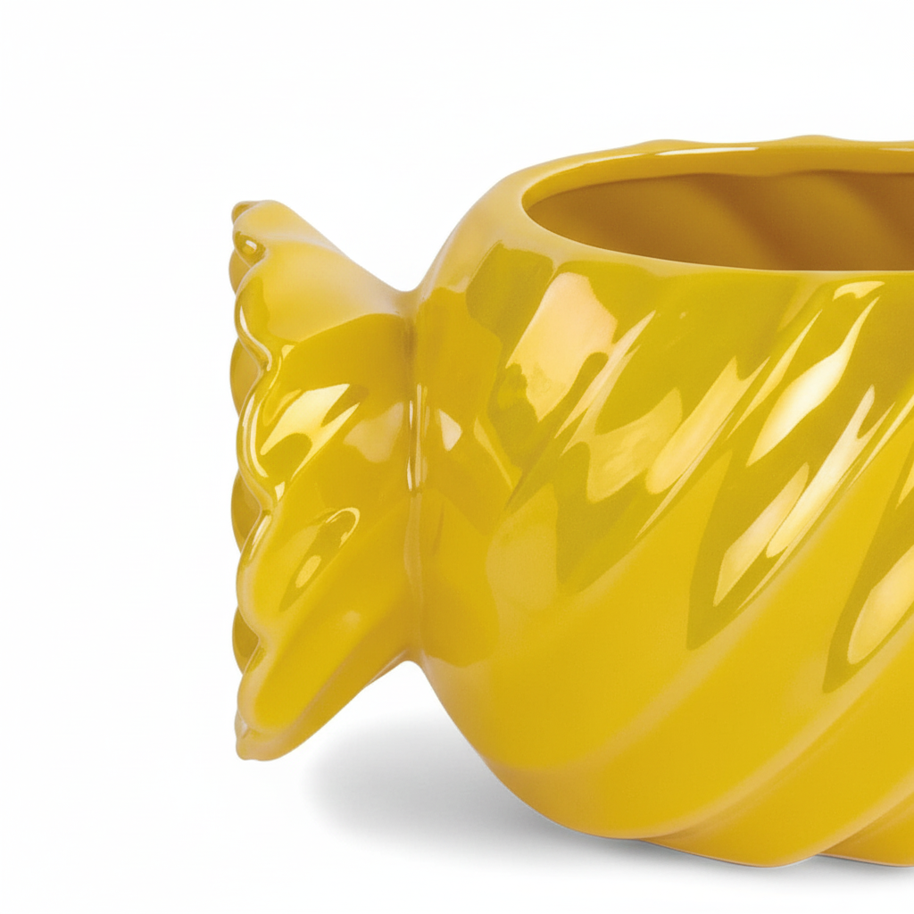 Detalhe das pontas torcidas