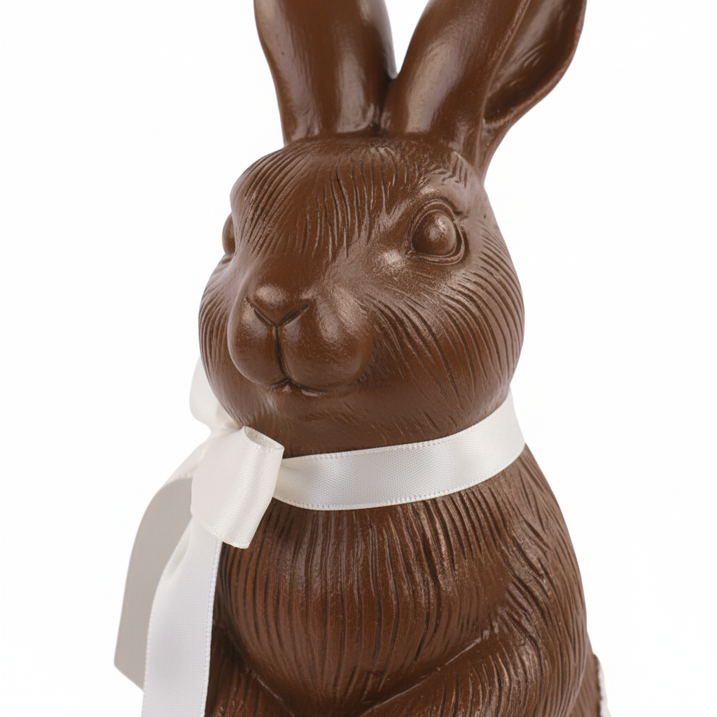 Detalhe do coelho castanho