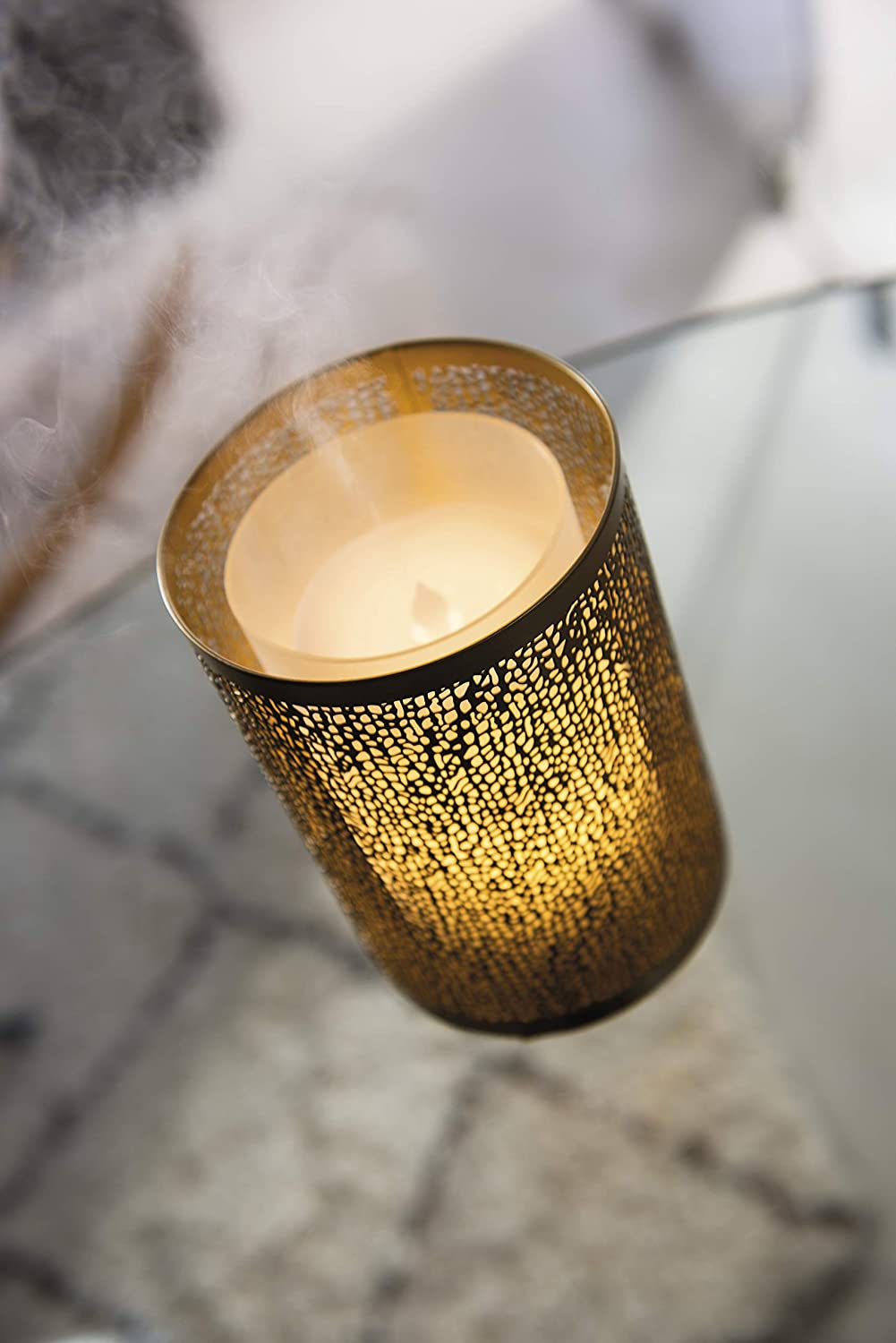 Difusor Elétrico de Aromas Edição Ouro & Lumiére
