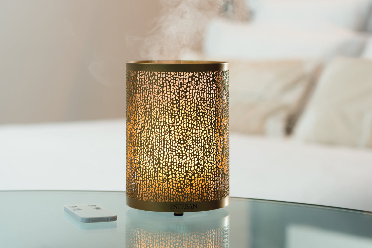 Difusor Elétrico de Aromas Edição Ouro & Lumiére