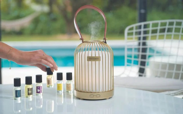Difusor elétrico de Aromas | Edição Lampião Gold com bateria