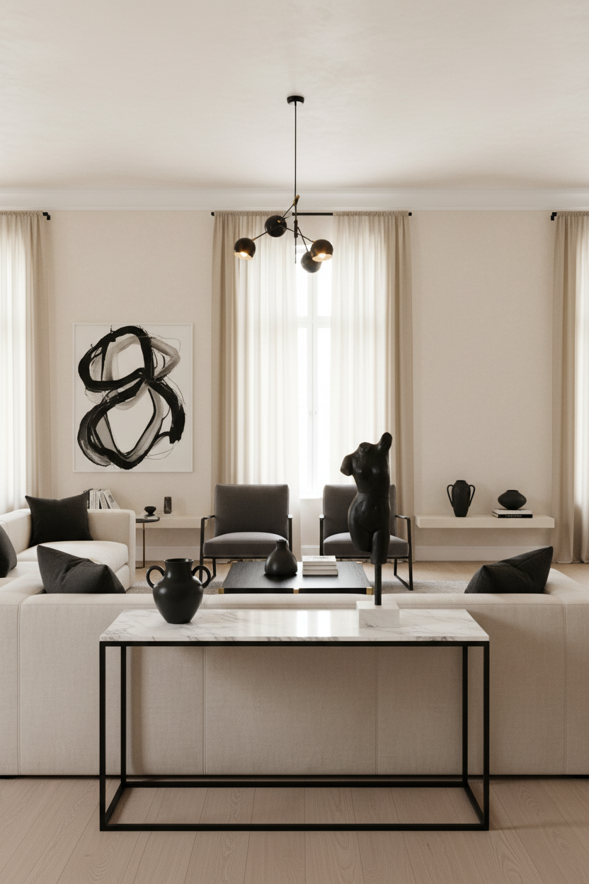 Escultura de silhueta feminina 49cm - tamanho real