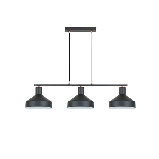 Candeeiro teto Irias preto 3L