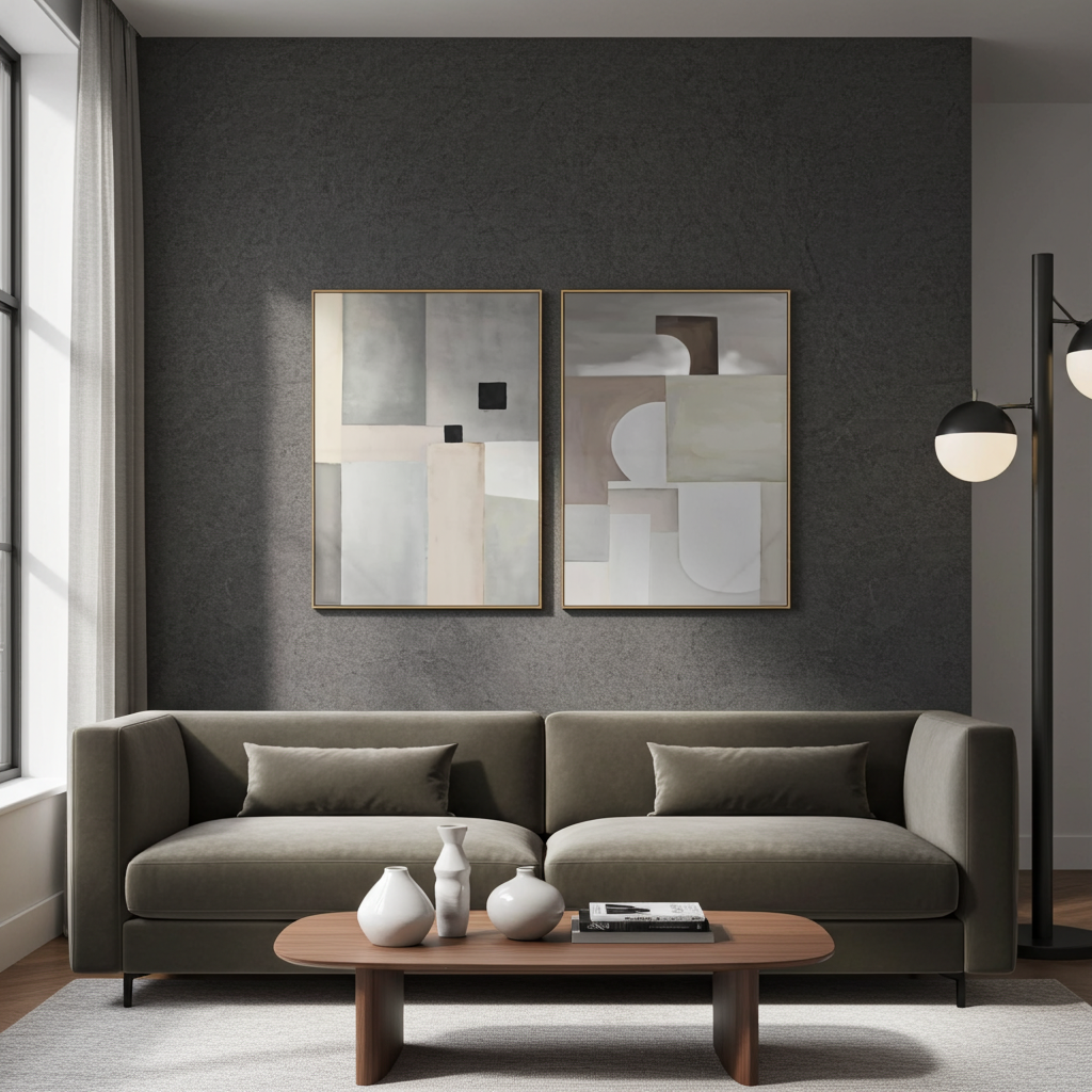 Quadro Abstrato nude 140x100cm