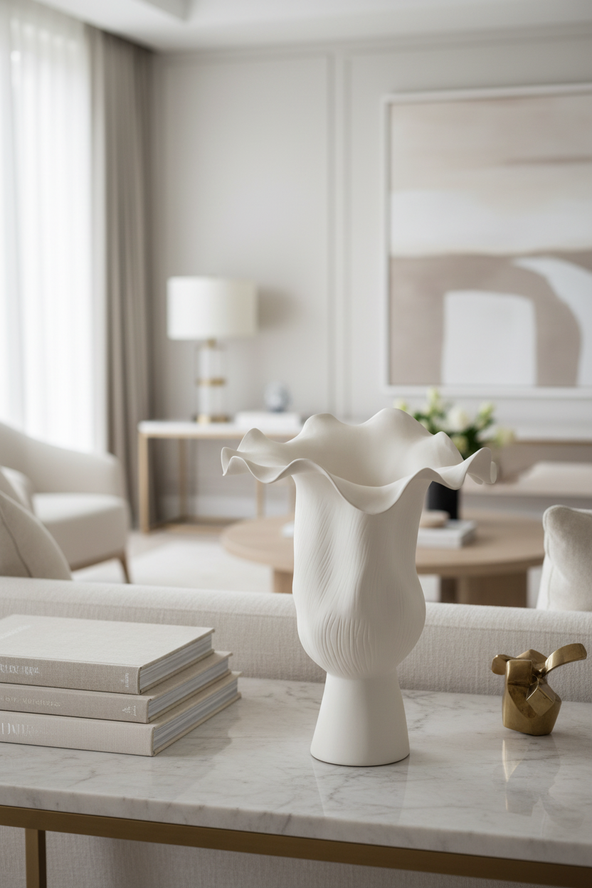 Jarra branca com bordas onduladas - corrigida