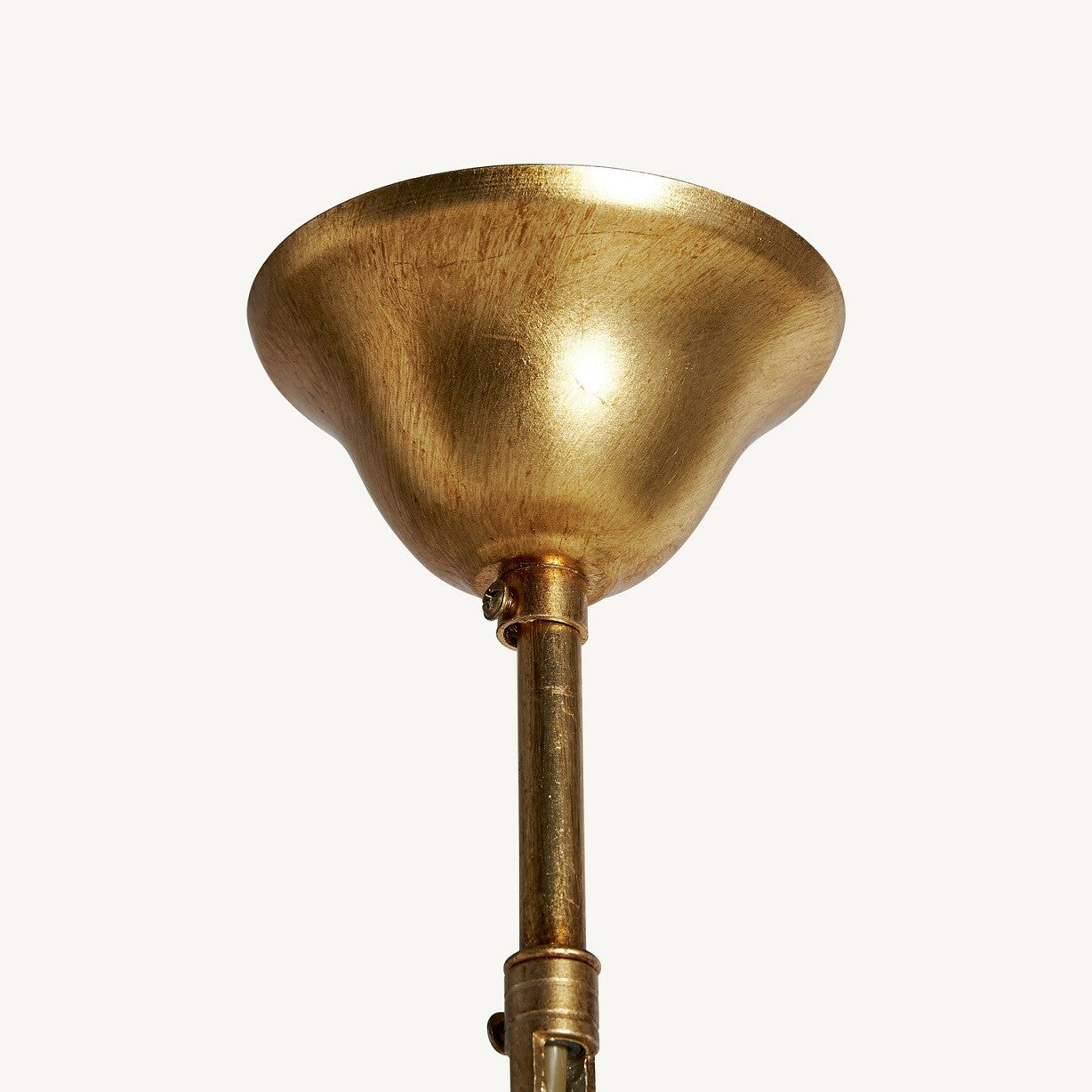 Candeeiro teto Vintage Design dourado