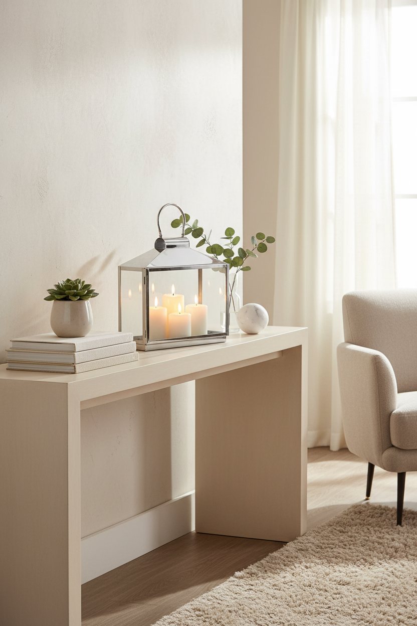 Lanterna cromada - nova versão