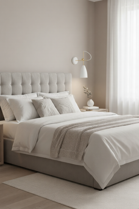 Candeeiro de parede Manus branco