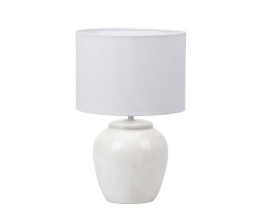 Candeeiro mesa Mykonos branco