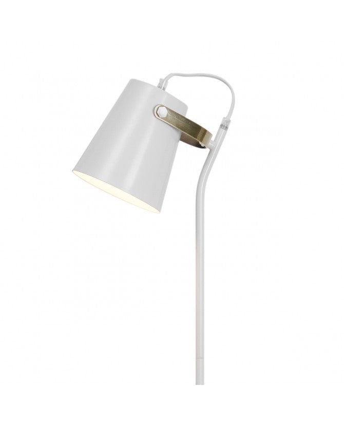 Schwarze Stehlampe Lupen