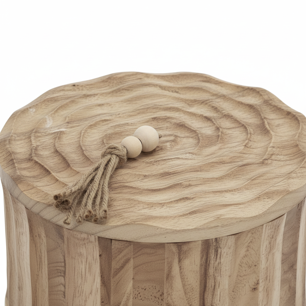 Pormenor madeira e corda