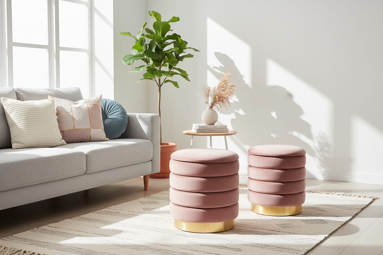 Pufes Darina na sala