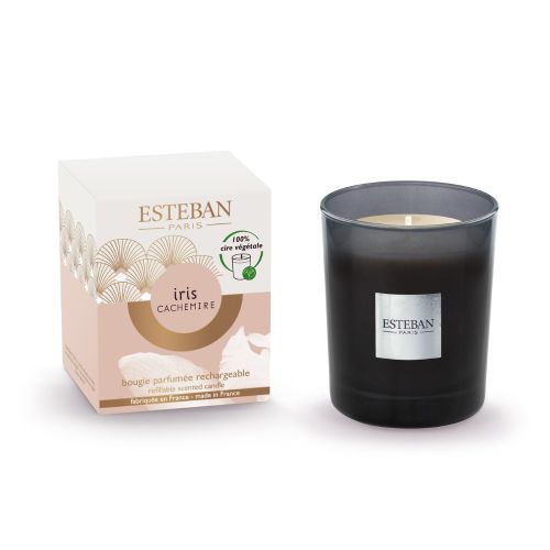 Vela Perfumada Recarregável Iris Cachemire 180g