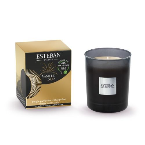 Vela Perfumada Recarregável Vanille d'Or 180g