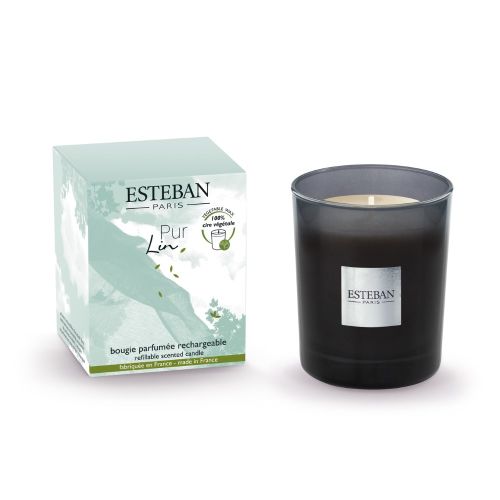 Vela Perfumada Recarregável Pur Lin 180g