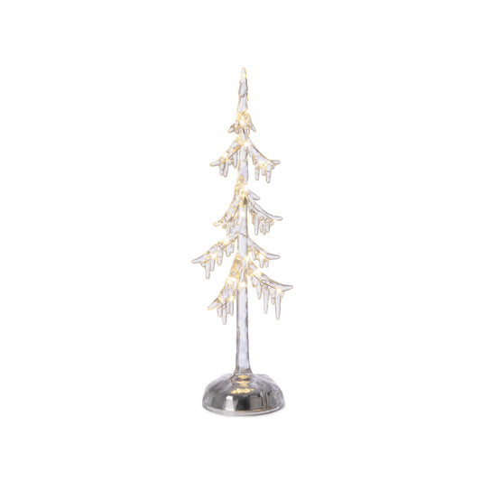 Árvore de Natal Silky com LED acrílico 32cm