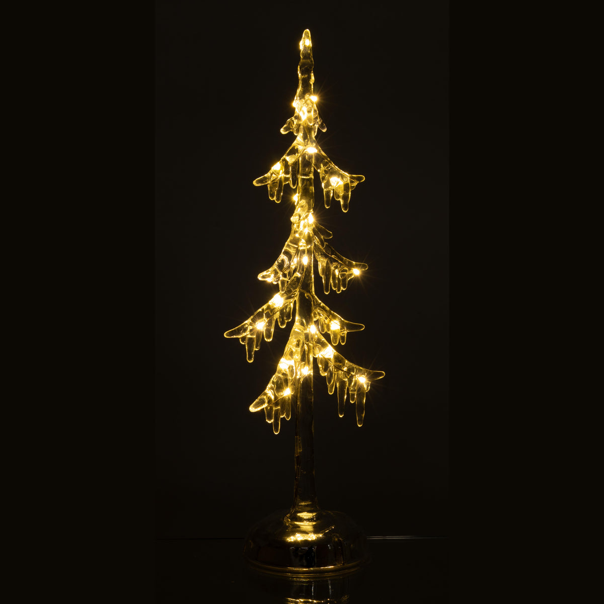 Árvore de Natal Silky com LED acrílico 32cm