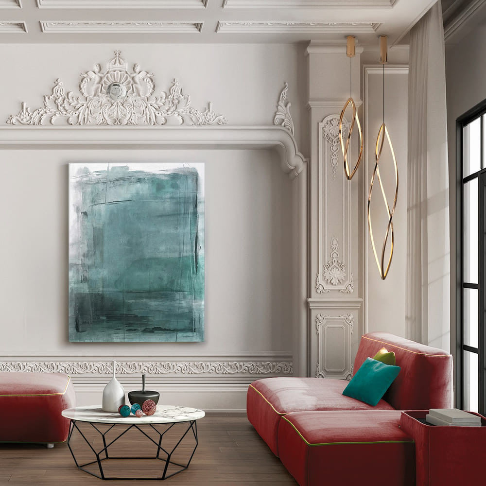 Candeeiro teto Adele dourado