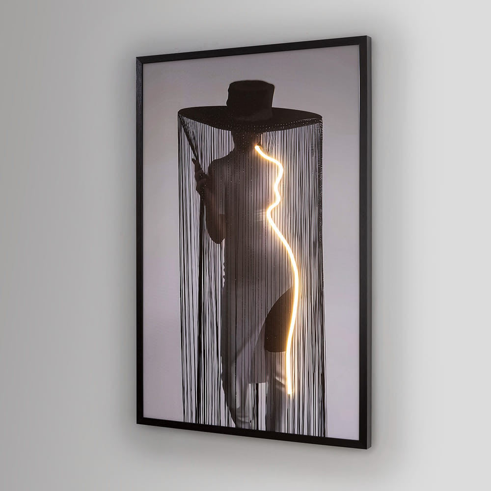 Quadro com Luz LED Diva 80 × 120 cm