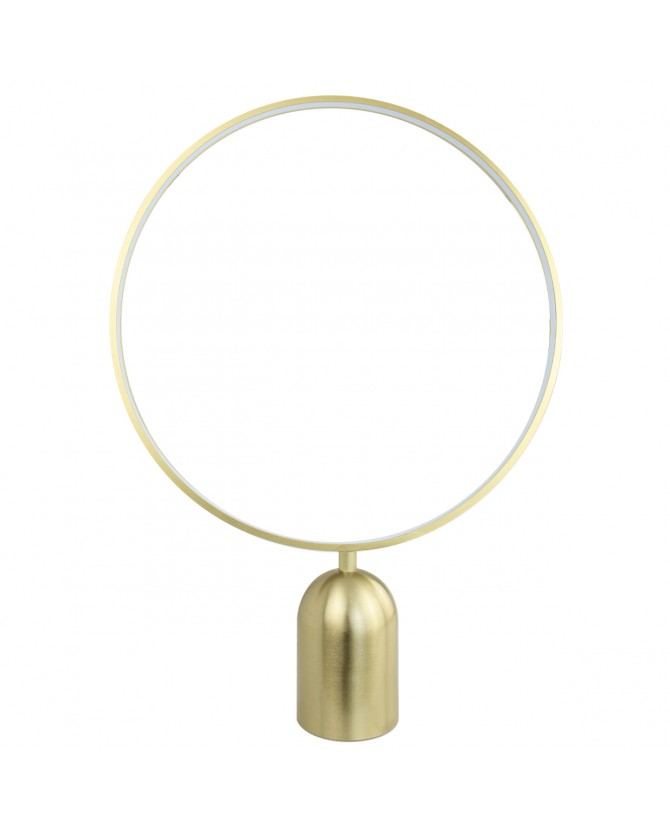 Candeeiro de mesa Halo dourado