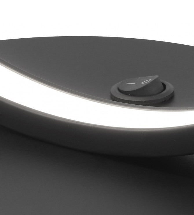 Candeeiro de mesa Uber preto