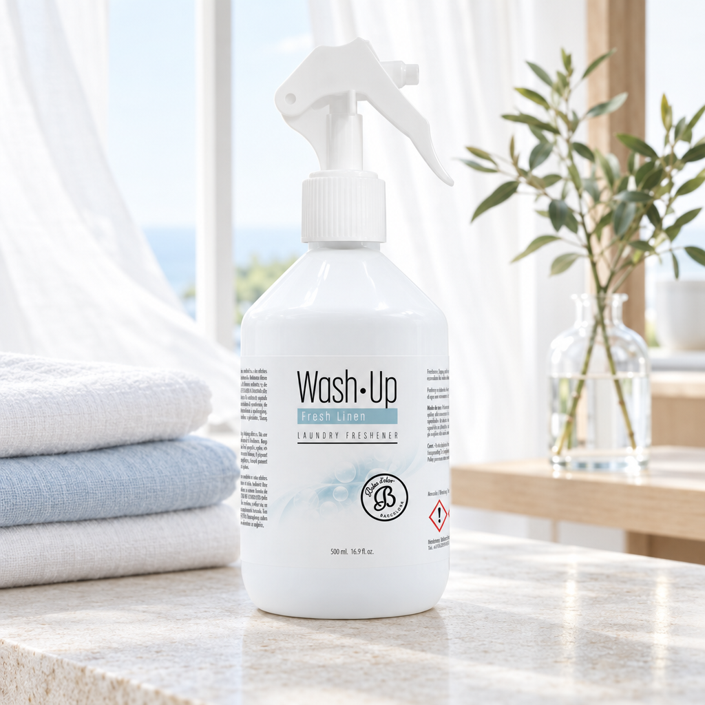 Spray Fresh Linen num ambiente fresco e luminoso
