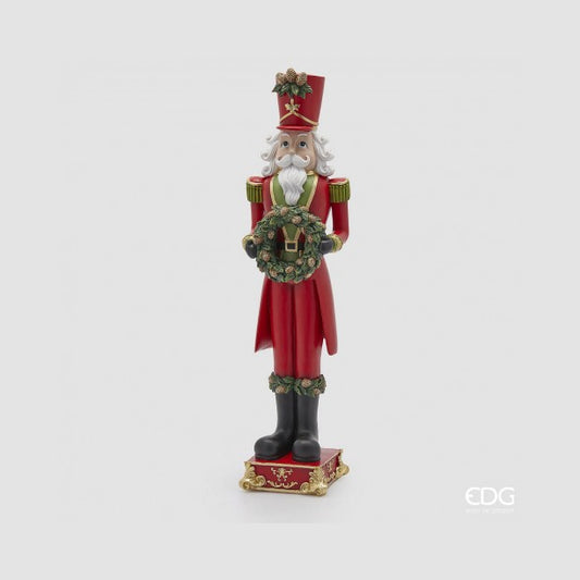 Escultura Soldadinho Vermelho & Verde 60cm