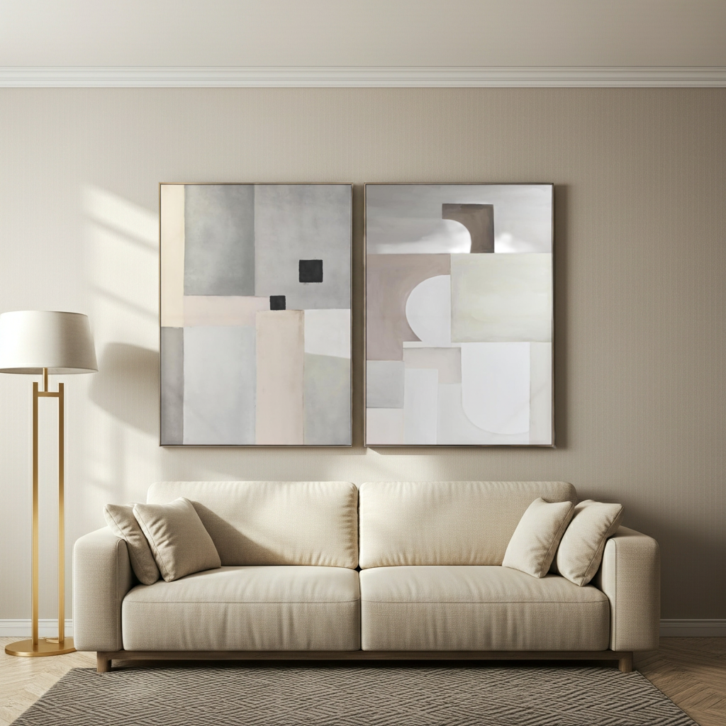 Quadro Abstrato nude 140x100cm